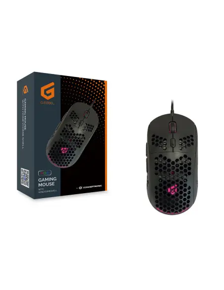 Mouse raton gaming conceptronic djebbel04b usb