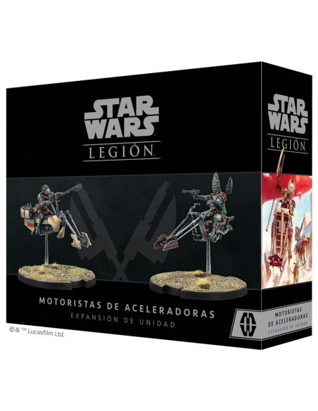 Juego mesa star wars legion: motoristas