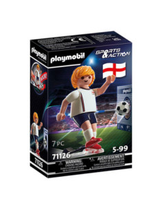 Playmobil jugador fútbol -  inglaterra