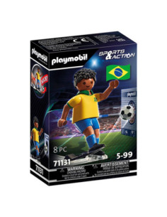Playmobil jugador futbol -  brasil