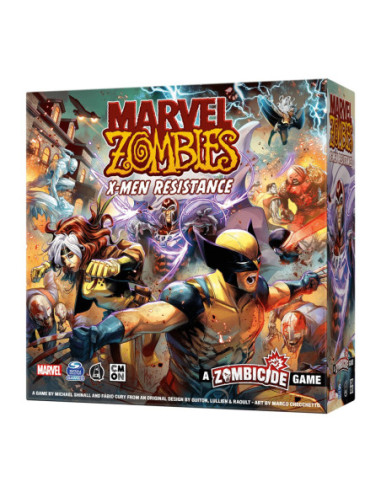 Juego mesa marvel zombies: x - men resistance
