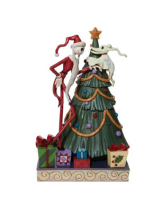 Figura enesco pesadilla antes navidad santa