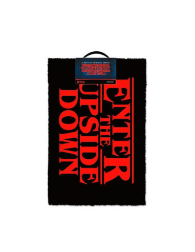 Felpudo pyramid enter the upside down