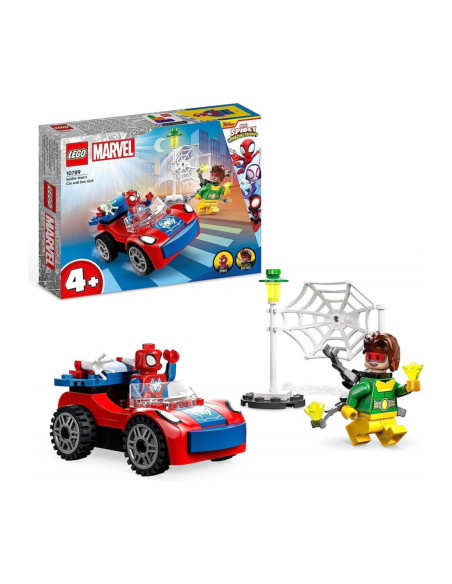 Lego marvel coche spider - man y doc