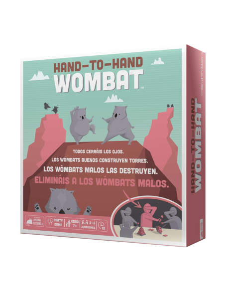 Juego mesa hand to hand wombat