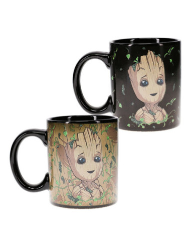 Taza termica paladone marvel guardianes la