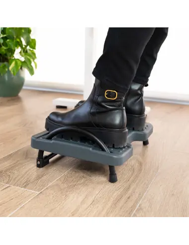 Reposapies tooq confort ajustable gris