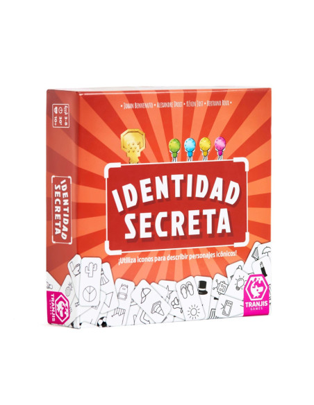Juego mesa identidad secreta edad recomendada
