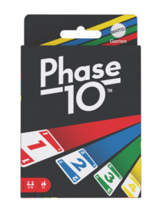 Juego cartas mattel phase 10