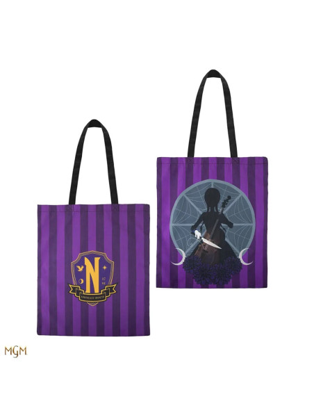 Tote bag cinereplicas wednesday addams miercoles