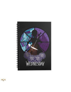 Libreta cinereplicas wednesday addams -  miercoles