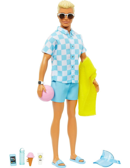 Muñeco barbie mattel ken día en