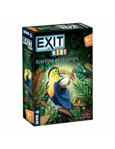Juego mesa devir exit kids acertijos