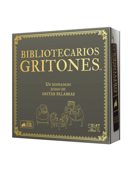 Juego mesa bibliotecarios gritones edad recomendada