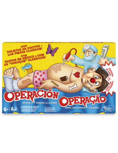 Juego hasbro classic operation refresh