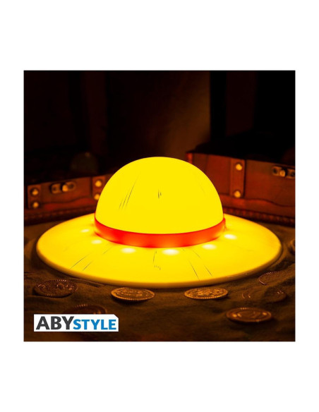 Lampara abystyle one piece sombrero paja