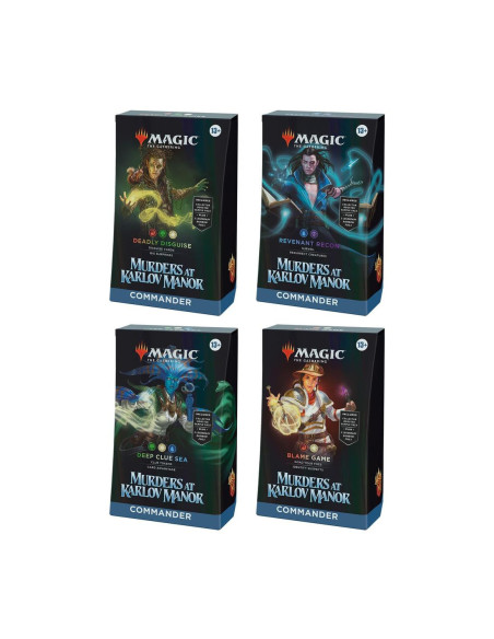 Juego cartas magic the gatering mazos