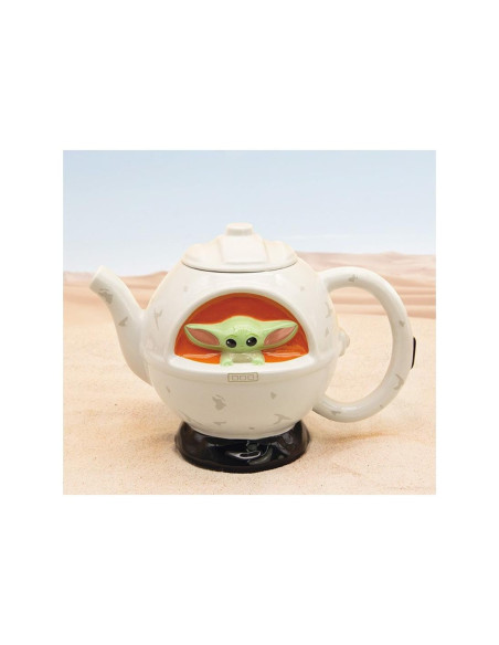 Tetera abystyle the mandalorian grogu spaceship