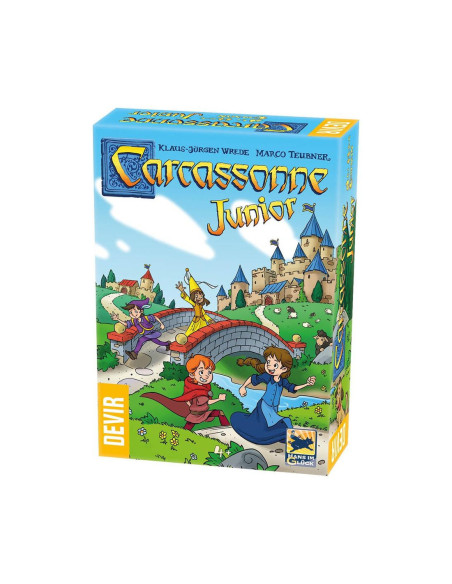 Juego mesa devir carcassonne junior (trilingüe)