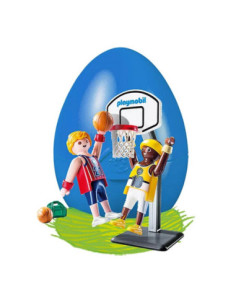 Playmobil jugadores baloncesto