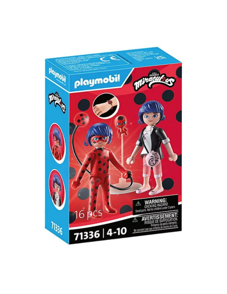Playmobil miracoulous: marinette & ladybug