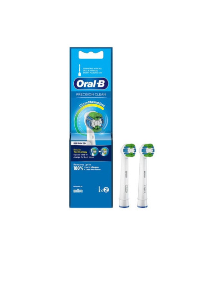 Pack 2 cabezales recambios braun oral - b