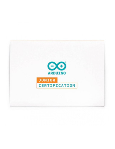 Arduino certification junior examen certificacion oficial