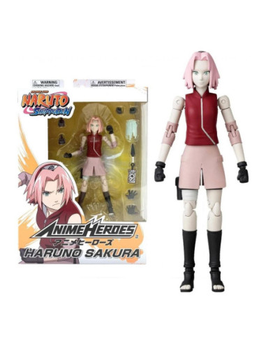 Figura bandai anime heroes naruto haruno