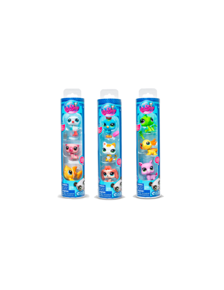 Mascotas little pet shop pack 3