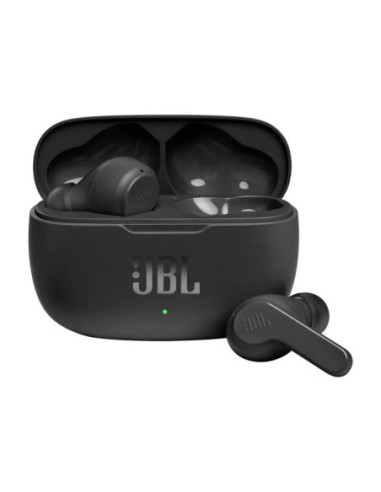 Auriculares inalambricos jbl wave 200 black