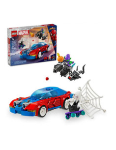 Lego marvel coche carreras spiderman y