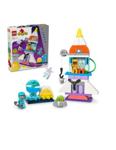Lego duplo aventura en lanzadera espacial