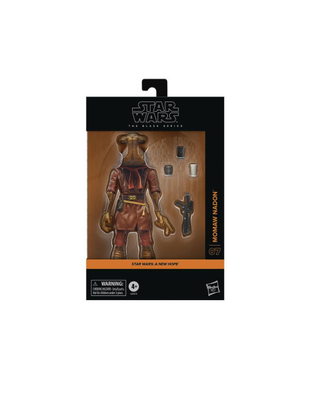 Figura hasbro star wars the black