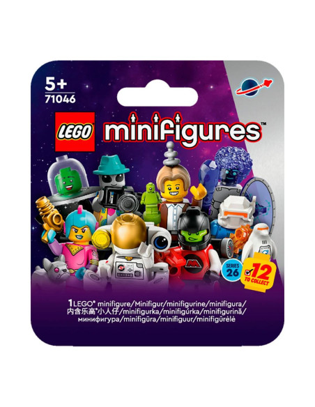 Sobre minifuguras lego espacio 26ª edición
