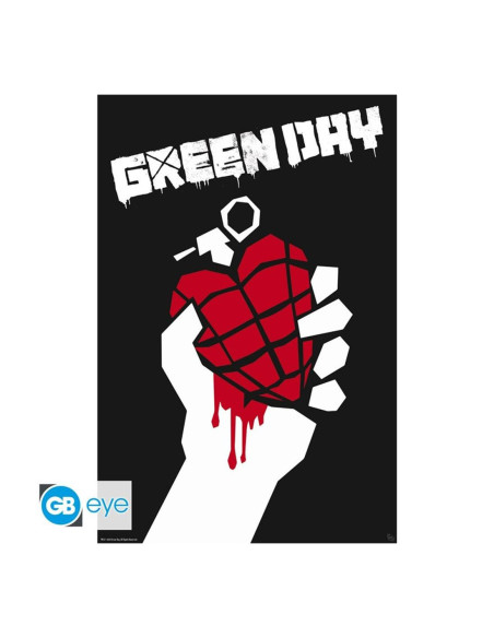 Poster gb eye green day american