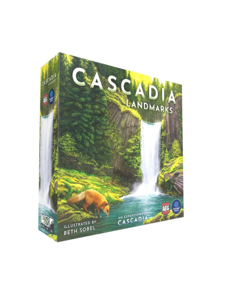 Juego mesa cascadia landmarks ingles