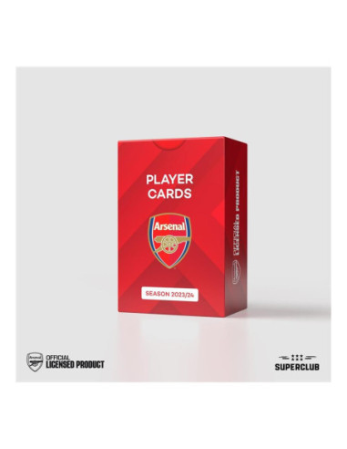Juego mesa superclub arsenal player cards