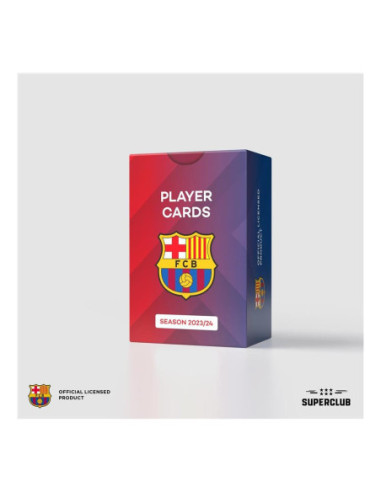 Juego mesa superclub barcelona player cards