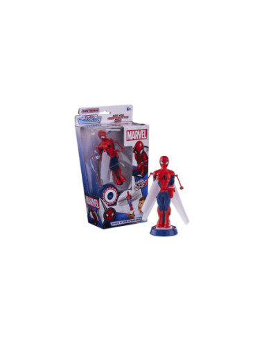 Figura electronica flying heroes marvel spiderman