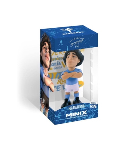 Figura minix maradona sky blue 12