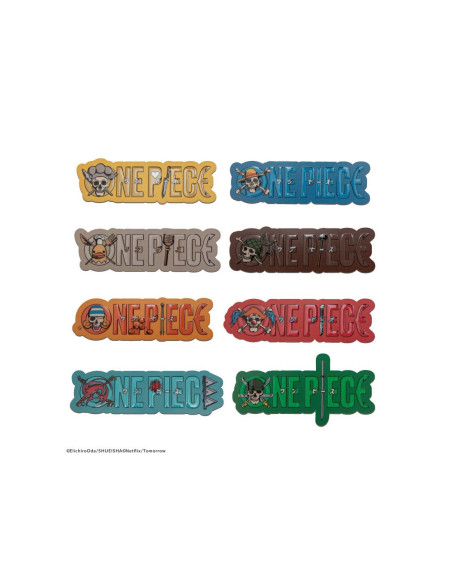 Set 8 imanes cinereplicas one piece