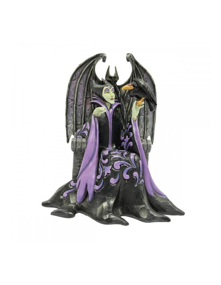 Figura enesco disney malefica en trono