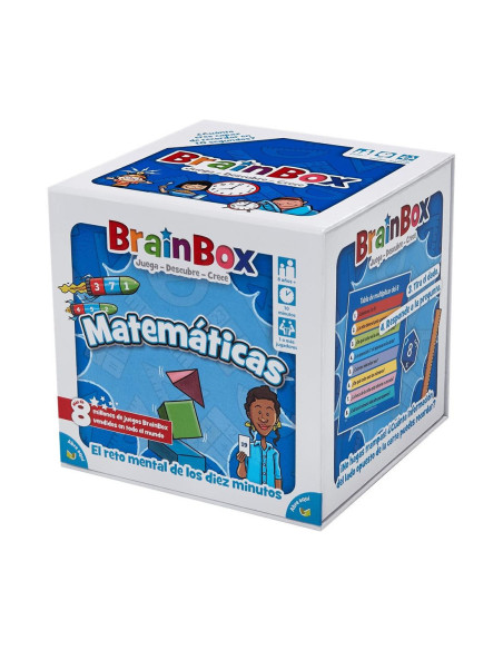 Juego mesa brainbox matematicas edad recomendada
