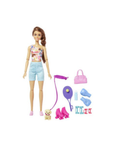 Muñeca barbie mattel conjunto entrenamiento y