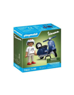 Playmobil vespa 150 sprint veloce azul