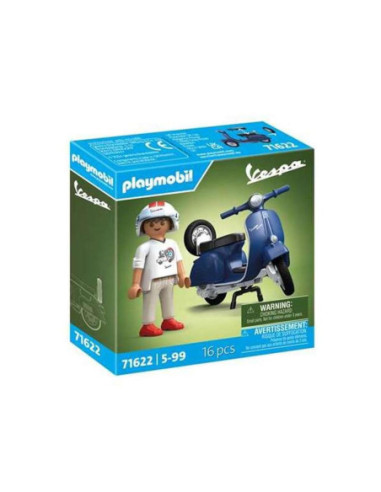 Playmobil vespa 150 sprint veloce azul