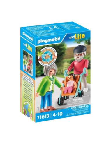 Playmobil my life: abuelos y bebe