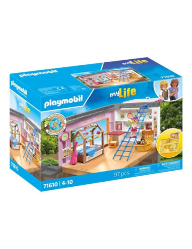 Playmobil my life habitacion los niños