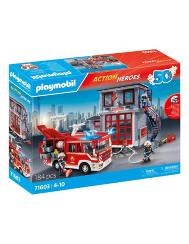 Playmobil mega set bomberos