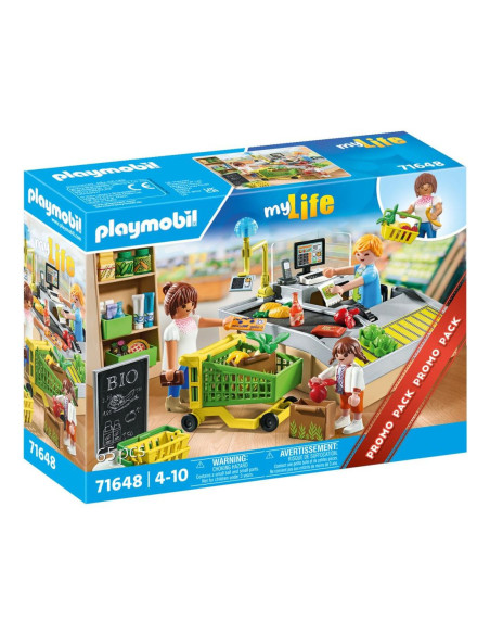 Playmobil promo pack supermercado ecológico
